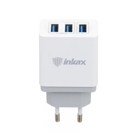 Мережевий зарядний пристрій INKAX CD-26 з USB кабелем Lightning | Зображення 2