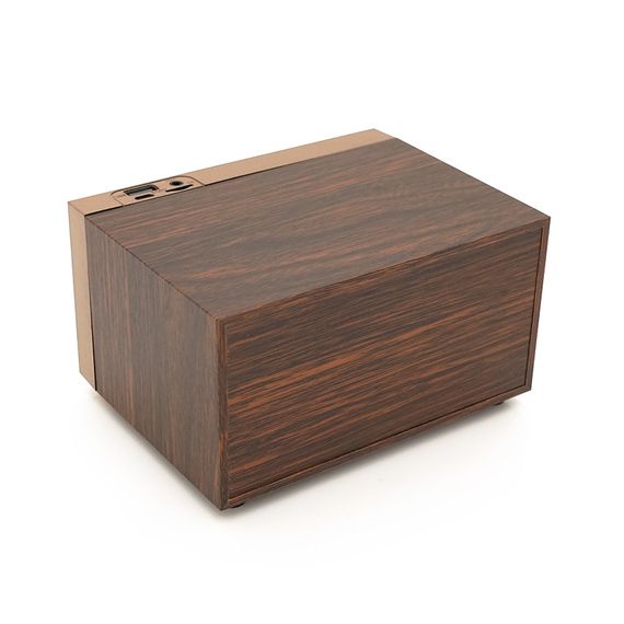 Колонка Kisonli G10 Bluetooth 5.0, 1х5W, 1200mAh, USB/TF/BT/FM/AUX, DC: 5V/1A, Wooden, BOX, Q50 | Зображення 3