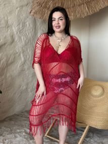 Жіноча пляжна туніка Plus Size