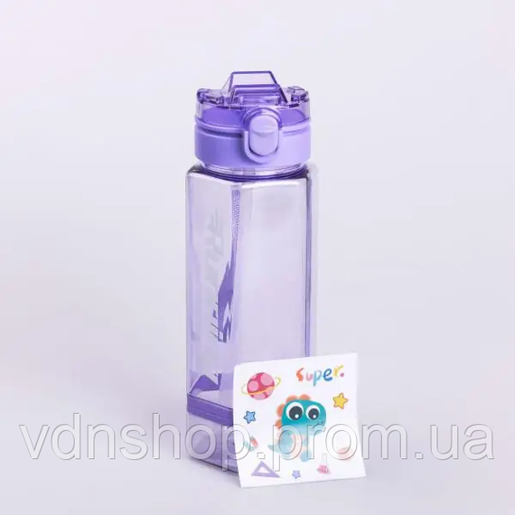 Бутылка для воды многоразовая 760 мл бутылочка с трубочкой для спорта и школы HP-14-48V | Зображення 2