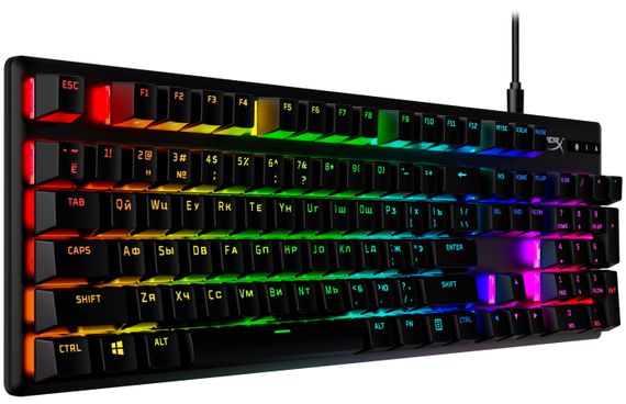 Клавіатура механічна HyperX Alloy Origins PBT 104key 639N5AA | Зображення 1