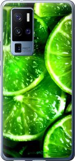 Чохол на Vivo X50 Pro Plus Зелені часточки лимона "852u-2056-2448"