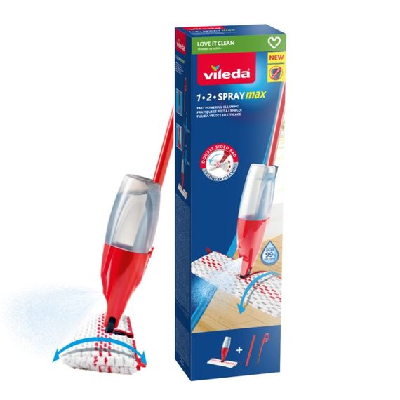 Швабра-спрей Vileda Max Spray 173502 з телескопічною ручкою | Зображення 1