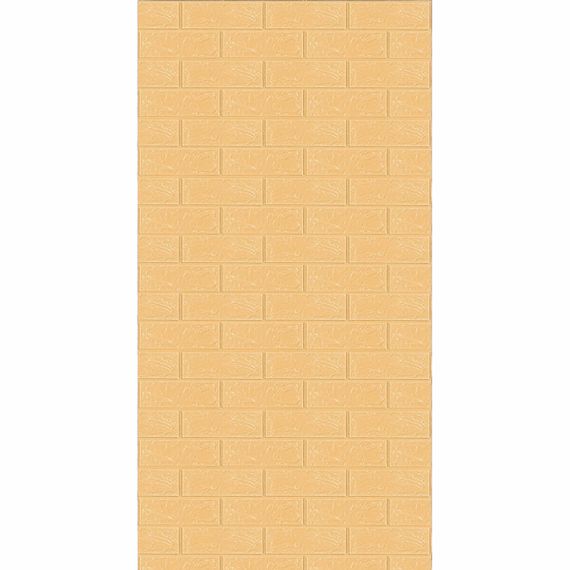 Самоклеюча 3D панель в рулоні 3080x700x3мм Бежева Цегла (R009-3) SW-00001394