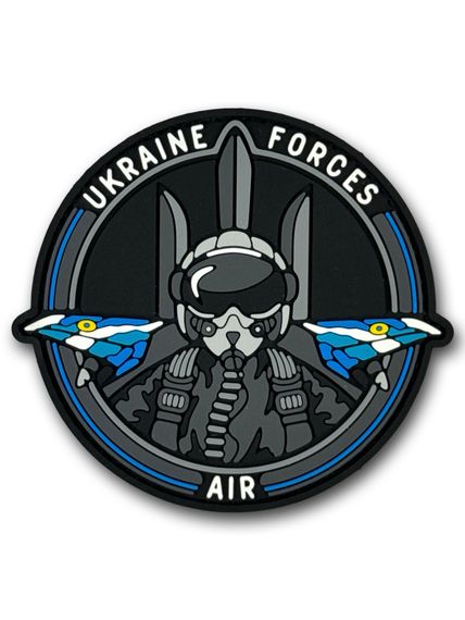Патч (шеврон) "Ukraine Forces AIR" ПВХ