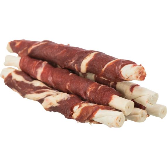 Ласощі для собак з яловичиною Trixie Denta Fun Marbled Rolls, 12 см, 70 гр | Зображення 3