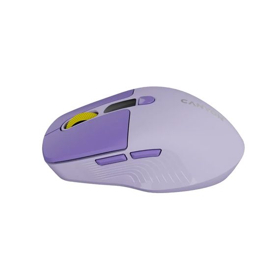 Мышь компьютерная безпроводная Canyon MW-26 Violet CNS-CMSW26V фиолетовая | Зображення 1