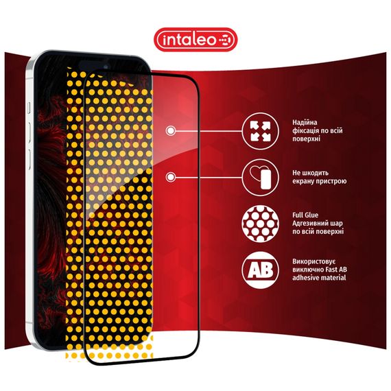 Скло захисне Intaleo Full Glue Apple iPhone 15 (1283126575242) | Зображення 6