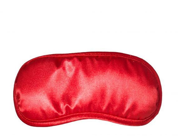 Маска на очі Satin Love Mask, Red Sex Aura | Зображення 1