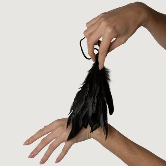 Перья для щекотания Adrien Lastic Prestige черные Sex Aura | Зображення 3