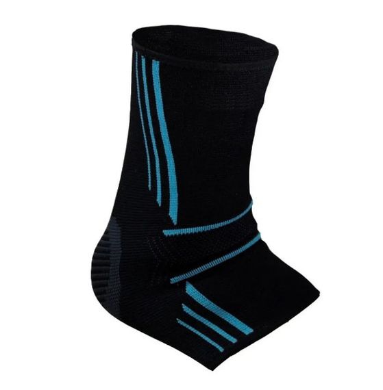 Бандажі на гомілкостоп Power System PS-6022 Ankle Support Evo Black/Blue L (пара) (PS_6022_L_Black/Blue) | Зображення 5
