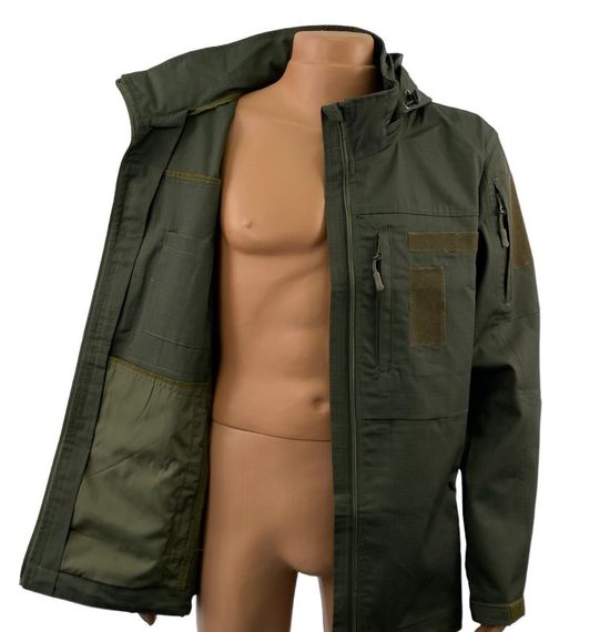 Ветровка тактическая Tactic4Profi рип-стоп без подкладки р.M (46) хаки | Зображення 2