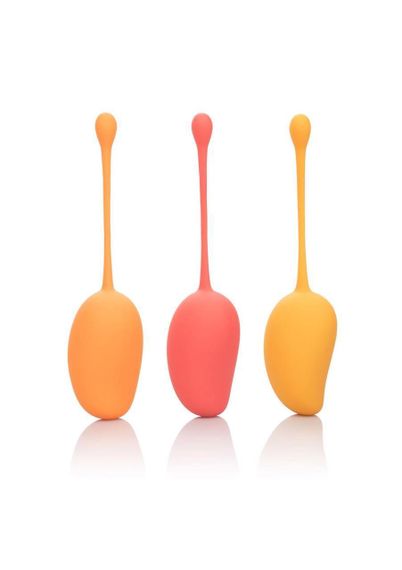 Набор вагинальных шариков - Calexotics Kegel Training Set Mango Sex Aura