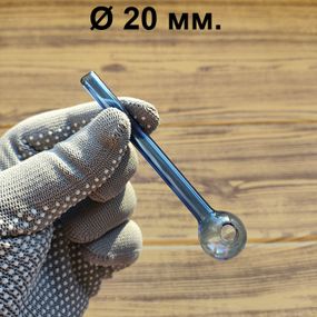 Стеклянная трубка Pocketbowl Oil Blue