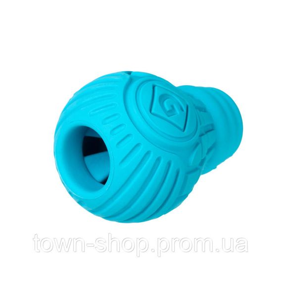 Игрушка для собак Лампочка резиновая GiGwi Bulb Rubber, резина, S, голубая | Зображення 3