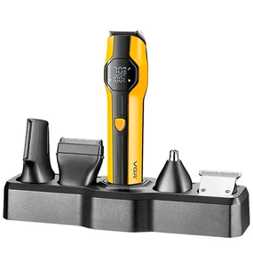Набір для стрижки VGR 13 в 1 V-173 YELLOW, 13 насадок, LED дисплей