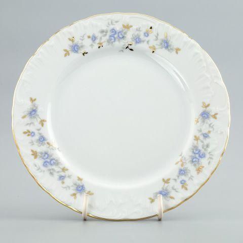 Тарілка десертна Cmielow Blue Flower 9706-17-439-T 17 см