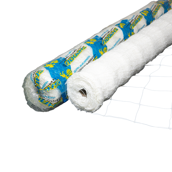 Сетка шпалерная 12,5*12,5 1*500 метров (белая) цветочная сетка