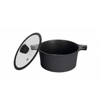 Кастрюля Ringel Zitrone black с крышкой 4,2 л (RG-2108-24/1 BL) | Зображення 1