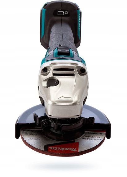 Шліфмашина кутова акумуляторна Makita DGA504BEO2 (125 мм, 8500 об/хв, BL, LXT) | Зображення 4