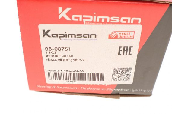 Накінечник тяги керма L Ford Fiesta VII 17- 08-08751 | Зображення 4