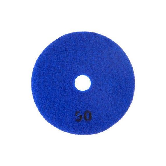 Коло алмазне шліфувальне гнучкий на липучці 100 мм P50. INTERTOOL BT-0904