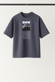 Футболка БМВ BMW графит S M