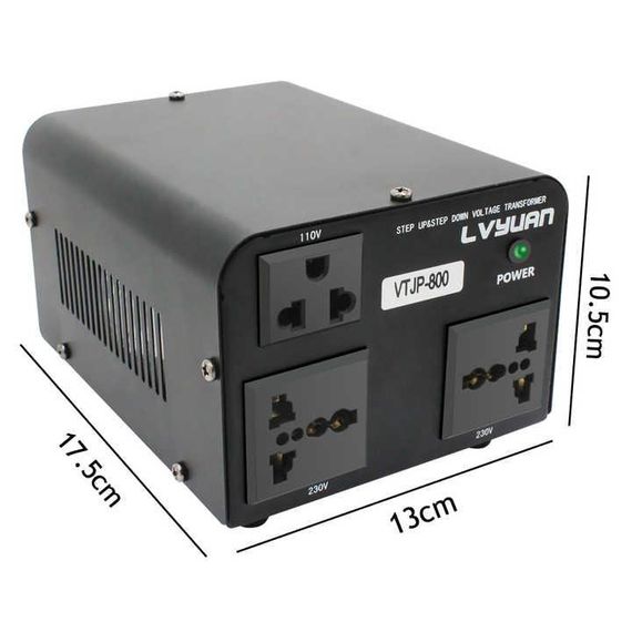 Перетворювач напруги 220v на 120v 800W (500W) | Зображення 4