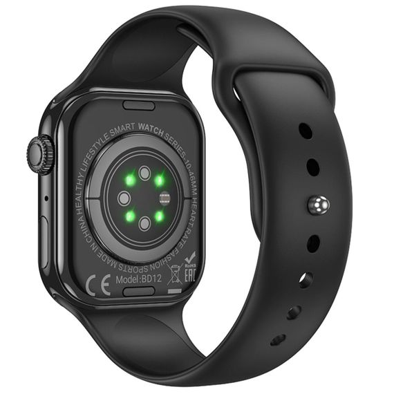 Смартгодинник BOROFONE BD12 Smart sports watch (call version) Black | Зображення 3