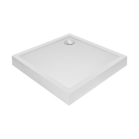Душевой поддон Qtap Tern 308812C 80x80x12 см + сифон