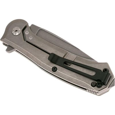 Нож Maserin Police, N690, G10 + титан, зелений (680/G10V) | Зображення 5