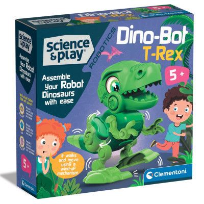 Конструктор Clementoni Dino Bot T-Rex, серія &quot;Science &amp; Play&quot; (75073.00) | Зображення 4