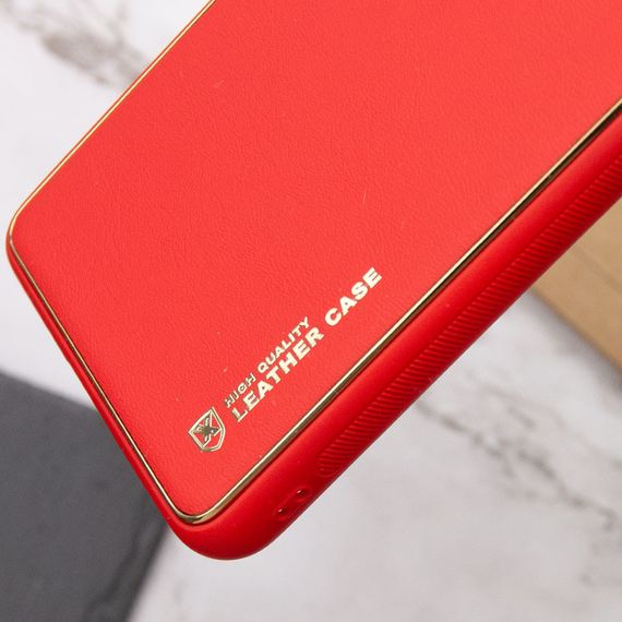 Шкіряний чохол Xshield для Xiaomi Redmi 13C / Poco C65 Червоний / Red | Зображення 1