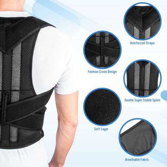 Корсет для корекції постави спини Back Pain | Зображення 3