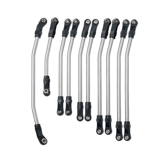 Металеві тяги з пластиковими наконечниками для радіокерованих моделей 313мм