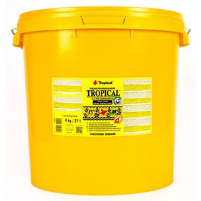 Корм Tropical Tropical для всіх акваріумних риб пластівці 21 л / 4 кг