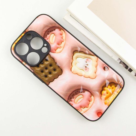 TPU+PC чохол Prisma Fluffie для Apple iPhone 16 Pro (6.3") Sweet | Зображення 2