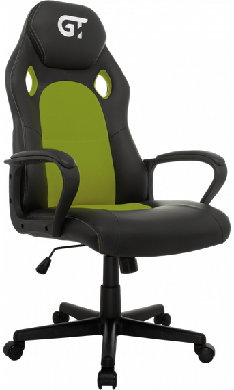 Кресло геймерское GT Racer X-2640 BlackGreen | Зображення 2
