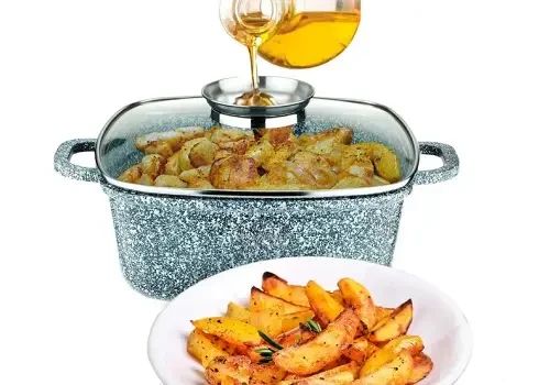 Котел жаровня з кришкою UNIQUE UN-5207 | Зображення 3