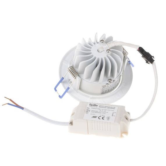 Светильник потолочный LED врезной  LED-170/5W WW WH | Зображення 3