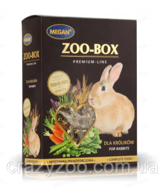 Корм для кроликів Megan ZOO-BOX Premium Line 420 г 11526