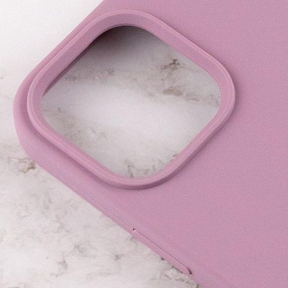Чохол Silicone Case Full Protective (AA) для Apple iPhone 14 (6.1") Ліловий / Lilac Pride | Зображення 3