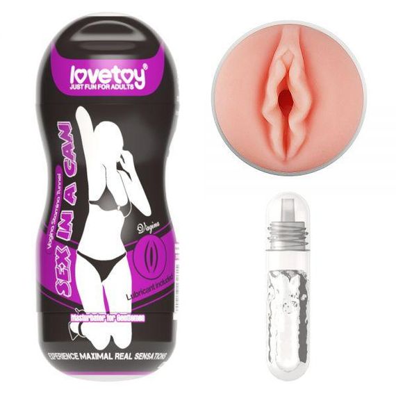 Чоловічий девайс без вібрації Vagina Stamina Tunnel Sex Aura | Зображення 1