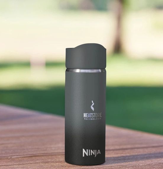 Термокружка Ninja Sip Perfect Travel Mug Navy DW1603EUUKBK 400 мл чорна | Зображення 4