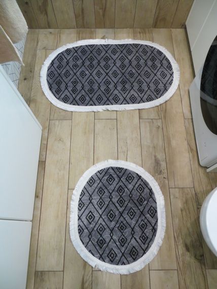 Набір килимків для ванної кімнати, 2 шт, Carpet One Туреччина | Зображення 2