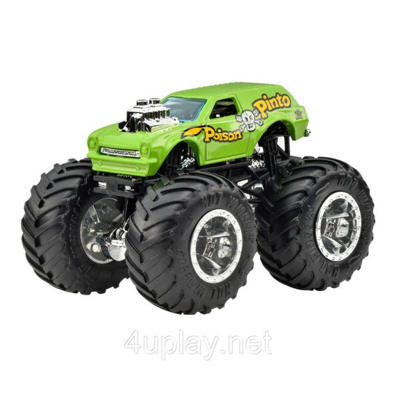 Подарунковий набір 2 монстр-траки Хот Вілс Роджер Доджер Оригінал Hot Wheels Monster Trucks Rodger Dodger vs Poison Pinto | Зображення 1