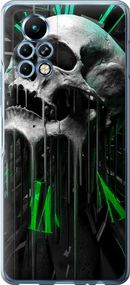 Чехол на Infinix Note 11 Pro Череп-часы "4100u-2865-17620"