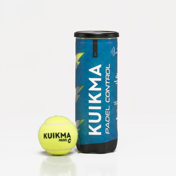 М'ячі для падел-тенісу Kuikma PB Control 3 шт - One Size | Зображення 1