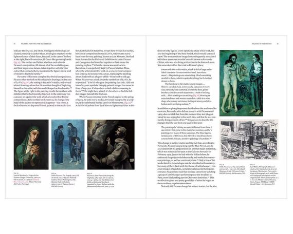 Книга о жизни и творчестве Пабло Пикассо Picasso: Painting the Blue Period живопись книги | Зображення 5