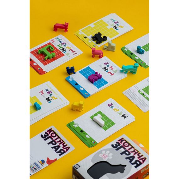 Детская игра головоломка "Кошачья стая" FGS68 на украинском языке | Зображення 2